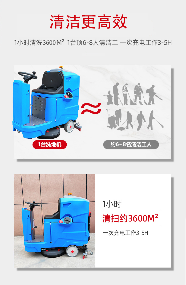 昌吉驾驶式洗地机更适合用在高铁站