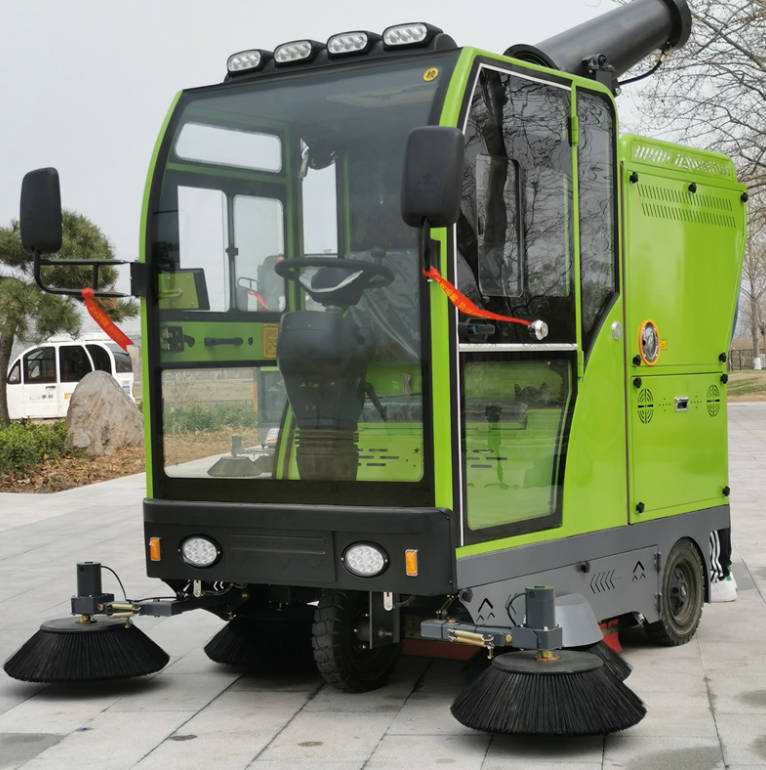 昌吉道路清洁广泛应用电动环卫清扫车